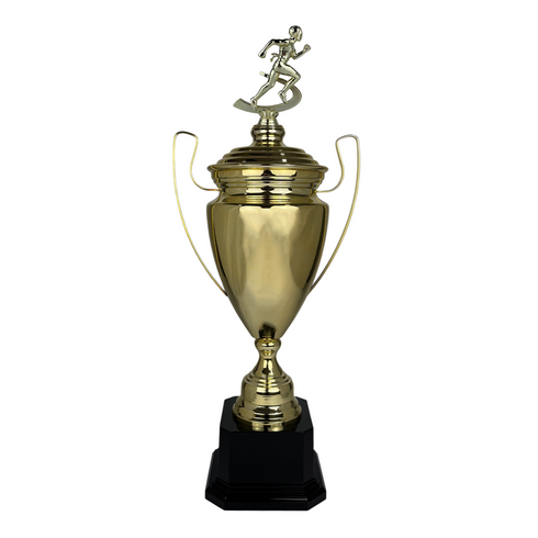 Trofeo de Copa de Metal con Figura Serie M1